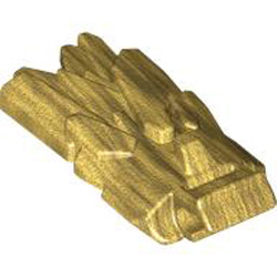 Function Element with Hinge Transparent Tips Warm Gold