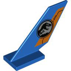 Rudder 2x6x4 Number 7 Bright Blue