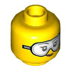 Mini Head Number 3191 Bright Yellow