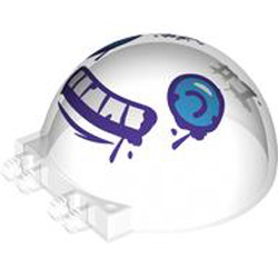 Dome Diameter 47.84 with Combi Hinge Number 4 Transparent