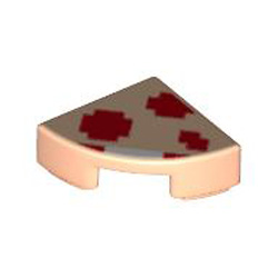 Circle Tile 1x1 1/4 Number 26 Light Nougat