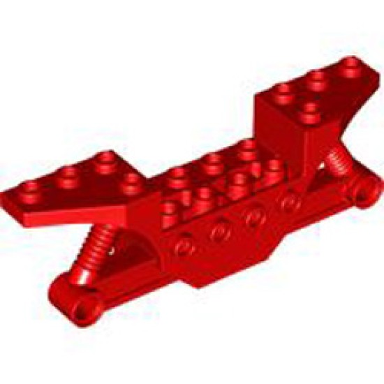 Vehicle Frame with 4.85 Hole Number 1 Bright Red