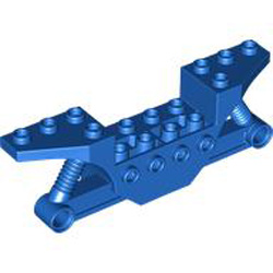 Vehicle Frame with 4.85 Hole Number 1 Bright Blue