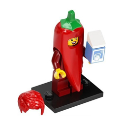 Chili Costume Fan, Series 22 Collectable Minifigures