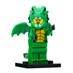 Green Dragon Costume, Series 23 Collectable Minifigures