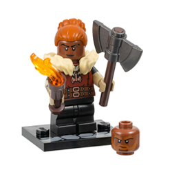 Dwarf Barbarian, Dungeons & Dragons Series Collectable Minifigures