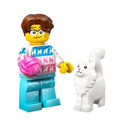 Cat Lover, Series 27 Collectable Minifigures