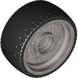 Wheel Diameter 24x12 Silver Metallic