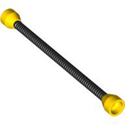 Spiral Tube with Tube Stud Bright Yellow