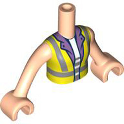Torso Girl with Arm Number 456 Light Nougat 