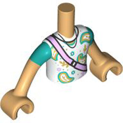 Torso Boy with Arm Number 148 Warm Tan