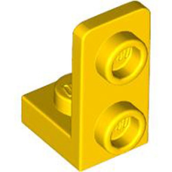 Plate 1x1 with 1.5 Plate 1x2 Upwards Bright Yellow