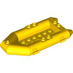 Rubber Boat 6x10 Assembly Bright Yellow