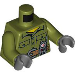 Mini Upper Part Number 3389 Olive Green