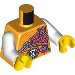 Mini Upper Part Number 6615 Flame Yellowish Orange