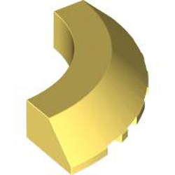 1/4 Cone 5x5 with Cutout Cool Yellow