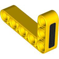 Technic Angular Beam 3x5 90 Degree Number 1 Bright Yellow