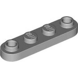 Plate 1x4 Rounded Number 1 Medium Stone Grey