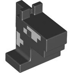 Animal Head Number 72 Black