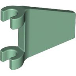 Banner 26 Degree with 2 Holders and Flared Edge Sand Green