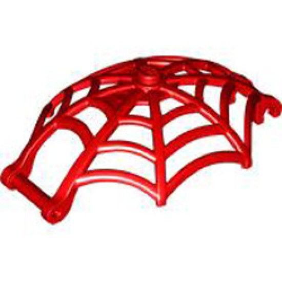 Spider Web 5x8x2 Number 1 Bright Red