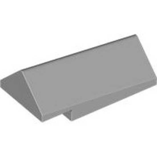 Ridged Tile 2x4x4/3/45 Degree Number 1 Medium Stone Grey