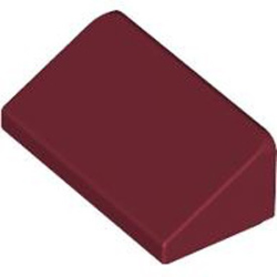 Roof Tile 1x2x2/3 Dark Red