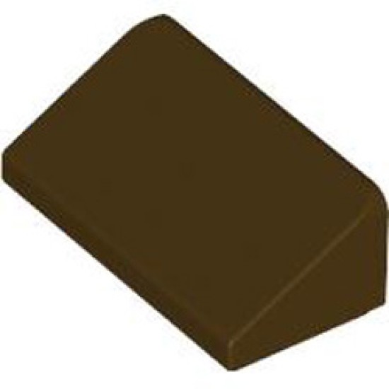 Roof Tile 1x2x2/3 Dark Brown