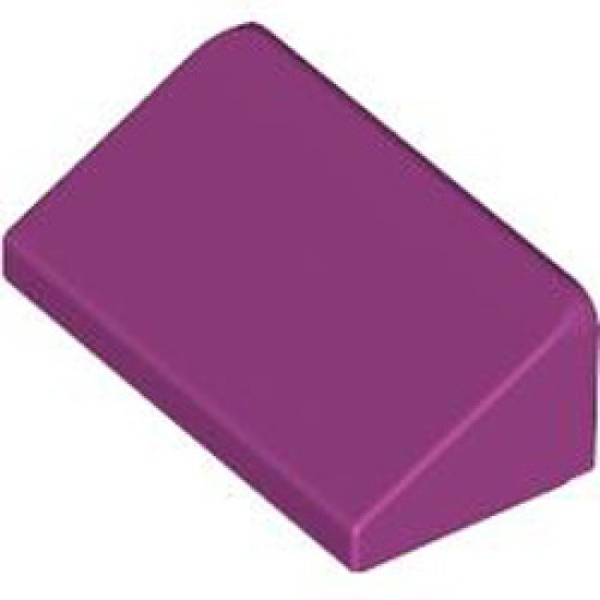 Roof Tile 1x2x2/3 Bright Reddish Violet