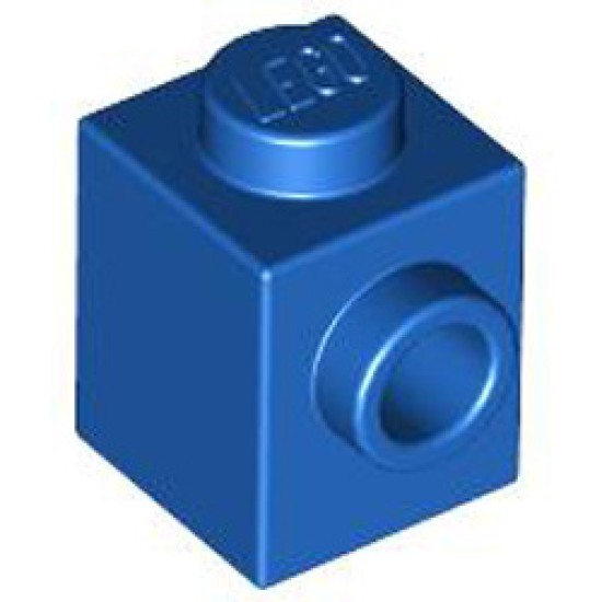 Brick 1x1 with 1 Knob Bright Blue