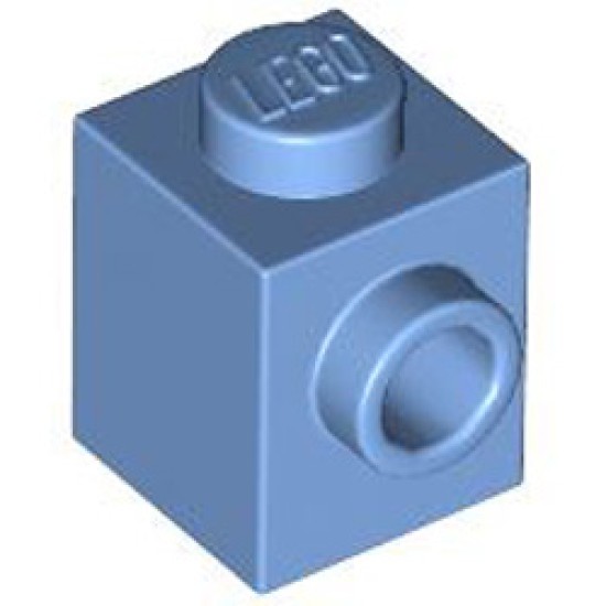 Brick 1x1 with 1 Knob Medium Blue