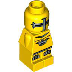 Baby with Decoration Number 3 Bright Yellow