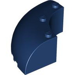 Arch Brick 6x6x2 Earth Blue