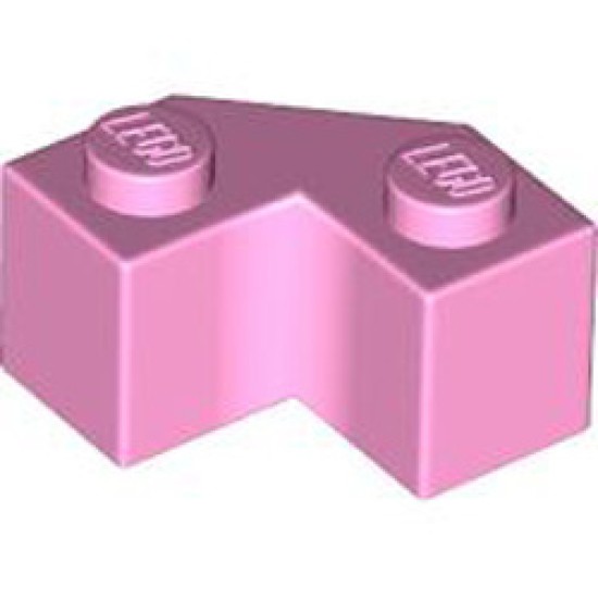 Brick 2x2 with Angle 45 Degree Light Purple