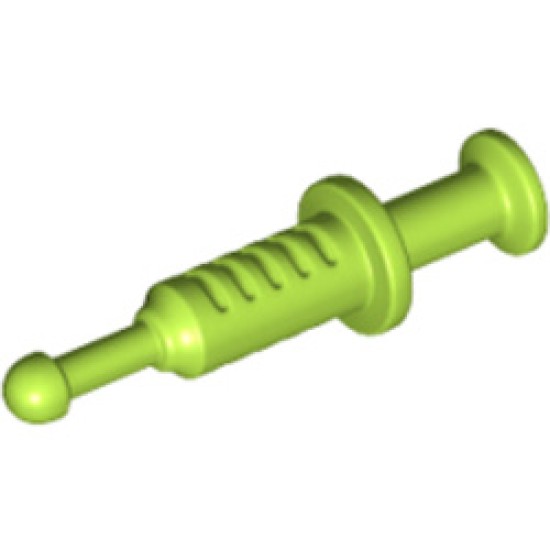 Injection Syringe Bright Yellowish Green