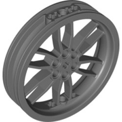 Motorcycle Rim Diameter 75 Dark Stone Grey