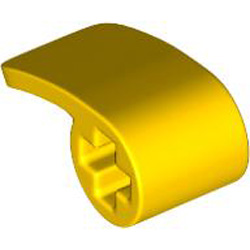 Panel 2x1x1 Number 1 Bright Yellow