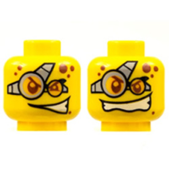 Mini Head Number 671 Bright Yellow