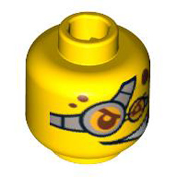 Mini Head Number 671 Bright Yellow
