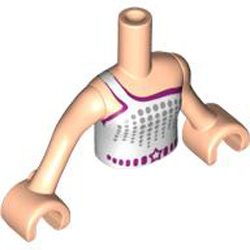 Torso Girl with Arm 1 Assembly 26 Light Nougat  