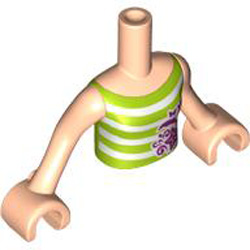 Torso Girl with Arm 1 Assembly 40 Light Nougat  