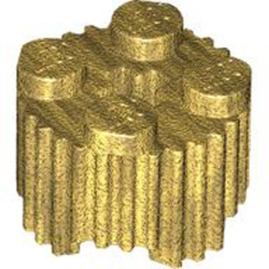 Profile Brick Diameter 15.83 with Cross Warm Gold