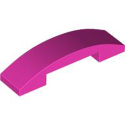 Plate with Bow 1x4x2/3 Bright Purple