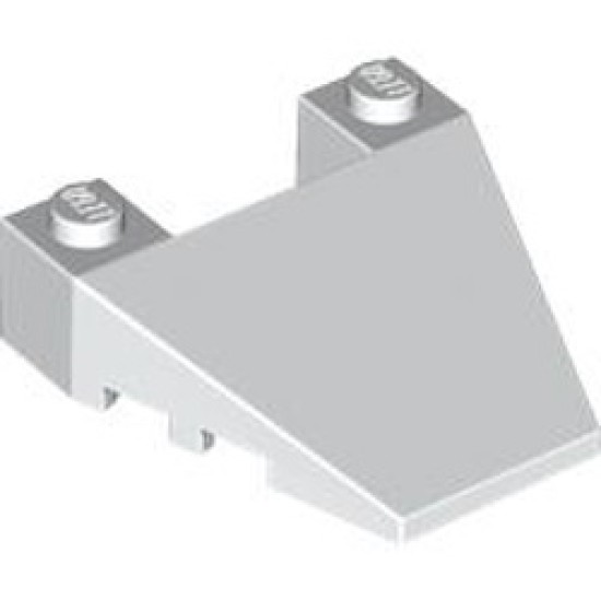 Roof Tile 4x4 Angle / Vertical Corner White