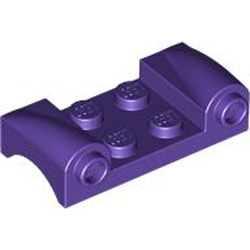 Wheel Arch 2x4 with Horizontal Knobs Medium Lilac