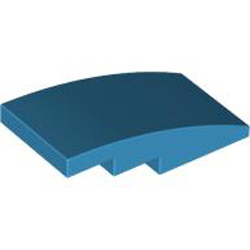 Brick with Bow 2x4 Dark Azur