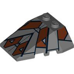 Rooftile 4x2/18 Degree with Corner Sith 2 Dark Stone Grey