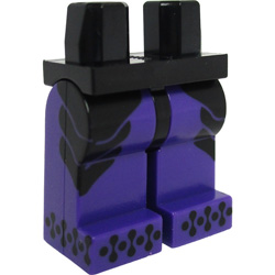 Mini Body Lower Part with Black Sides and Toes Black