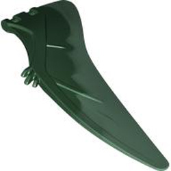 Animal Number 2 Wing Left Earth Green