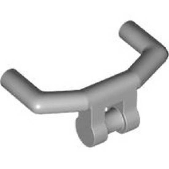 Handlebar with 3.2 Shaft / Bar Ends Medium Stone Grey